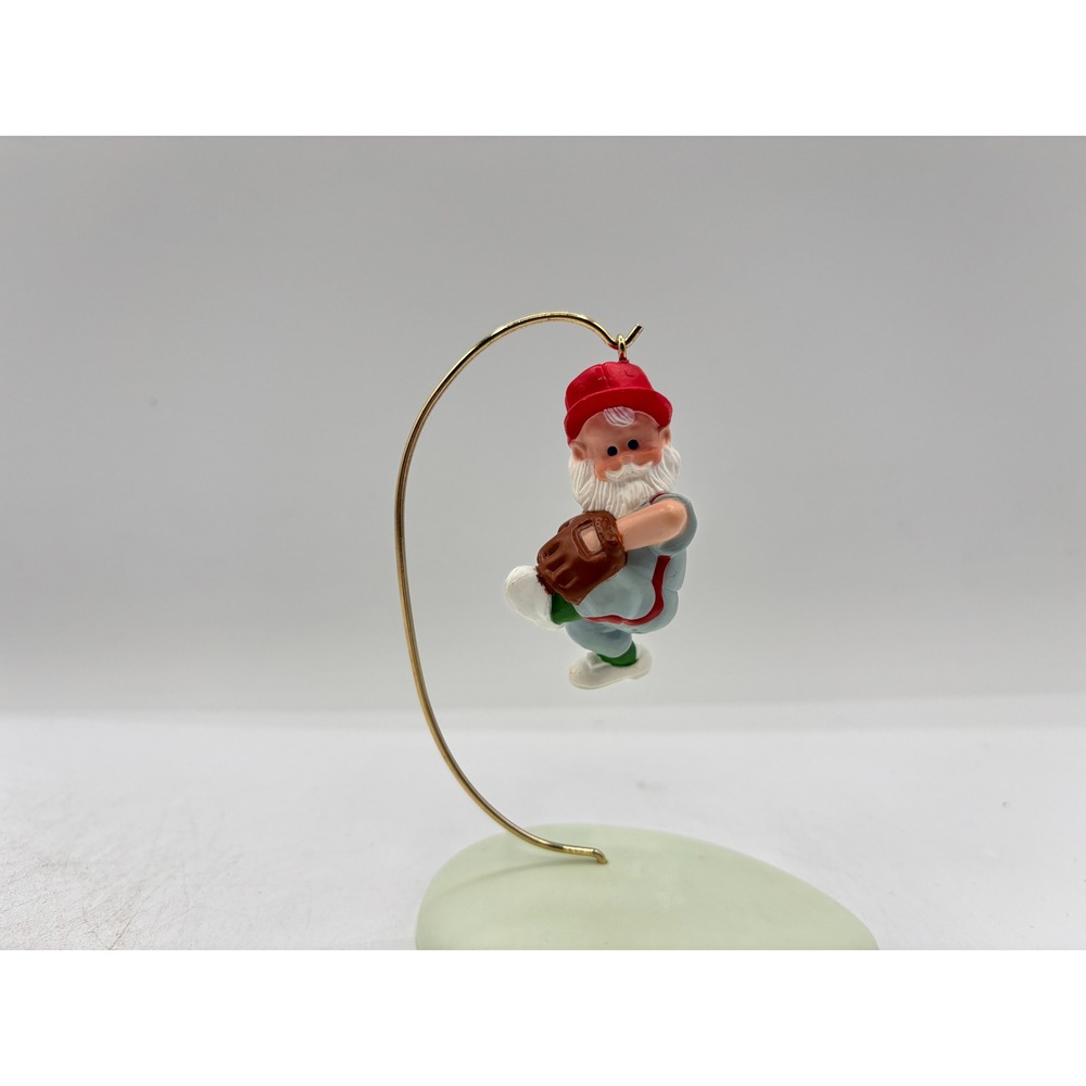 Hallmark Keepsake Dated 1994 Vintage Here's the Pitch Handcrafted Ornament